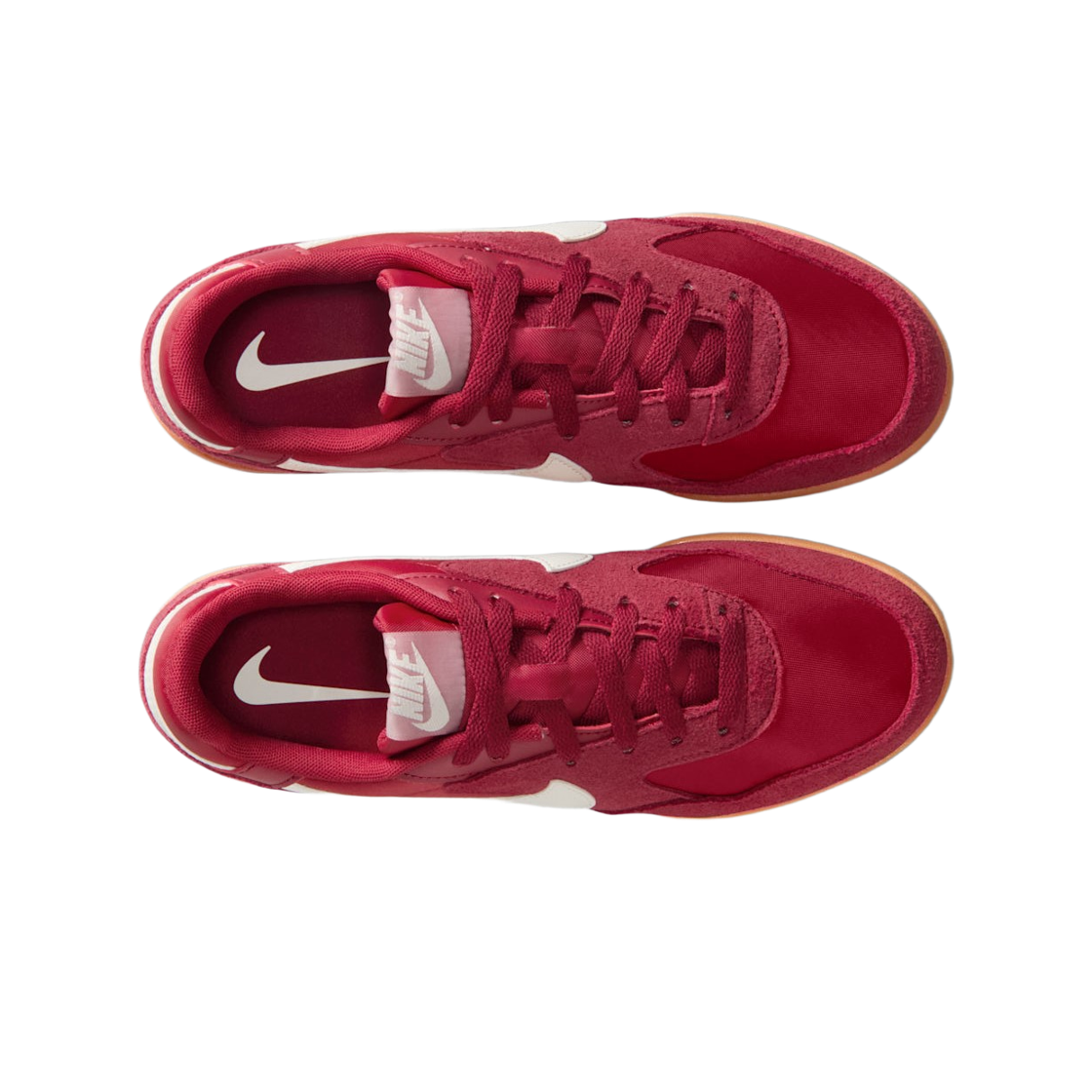 (W) 나이키 테라 만타 스웨이드 팀 크림슨 검 미디움 브라운((W) Nike Terra Manta Suede Team Crimson Gum Medium Brown) - 2