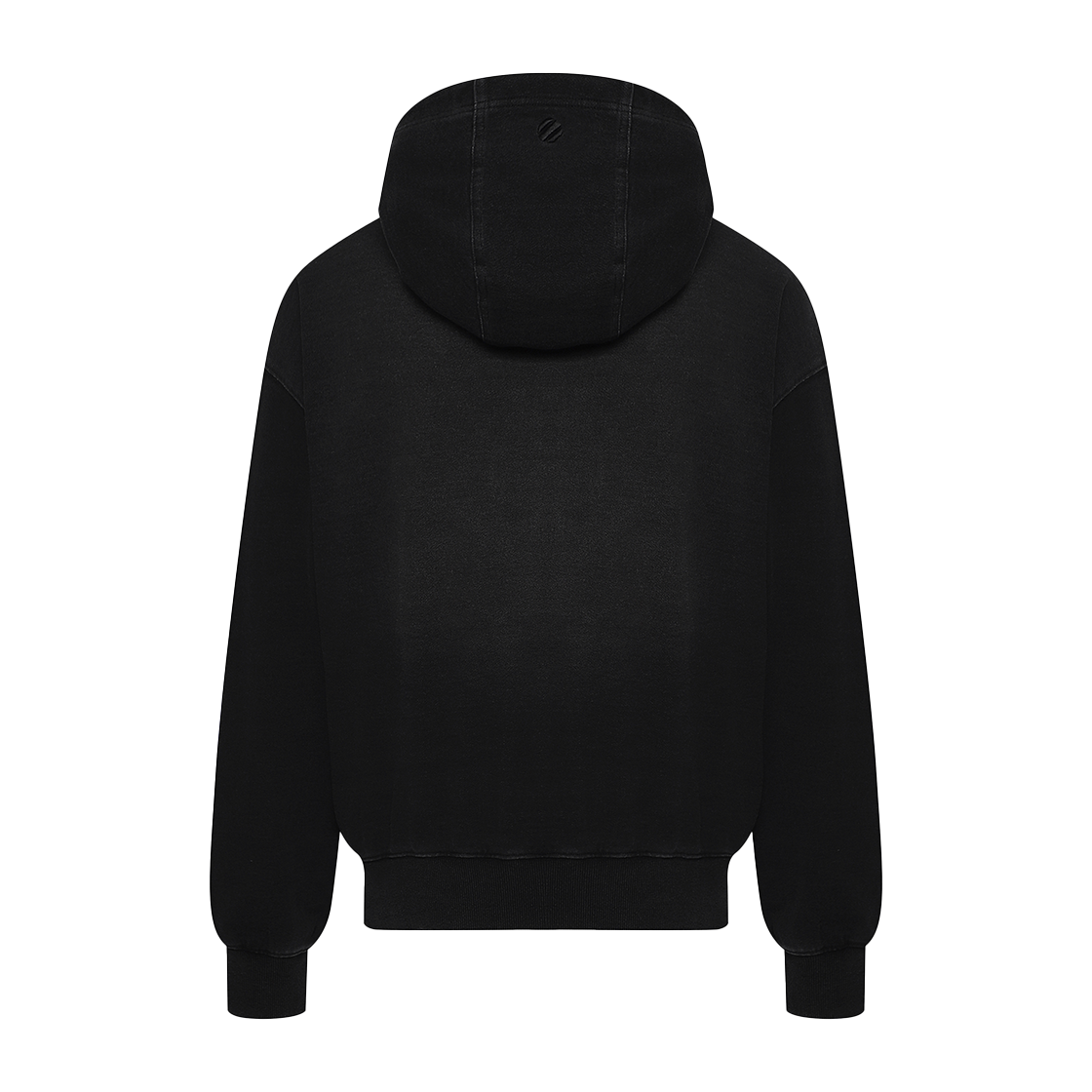 유에프씨 스포츠 데님라이크 오버핏 후드집업 블랙 U2TTX1305BK(UFC SPORT Denim-Like Oversized Fit Hoodie Zip-Up Black) - 3