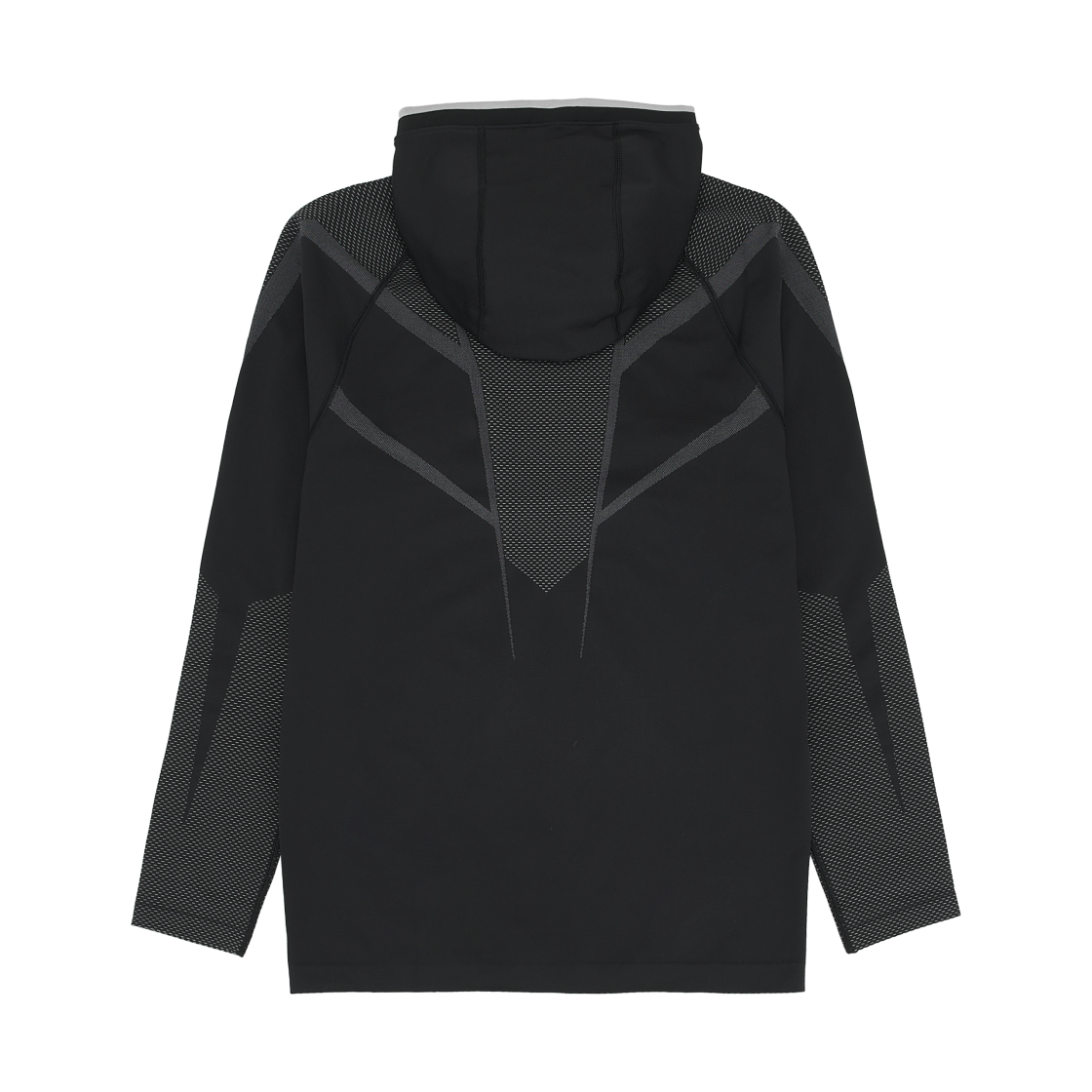 짐샤크 오닉스 5.0 심리스 후드 블랙 라이트 그레이(Gymshark Onyx 5.0 Seamless Hoodie Black Light Grey) - 2