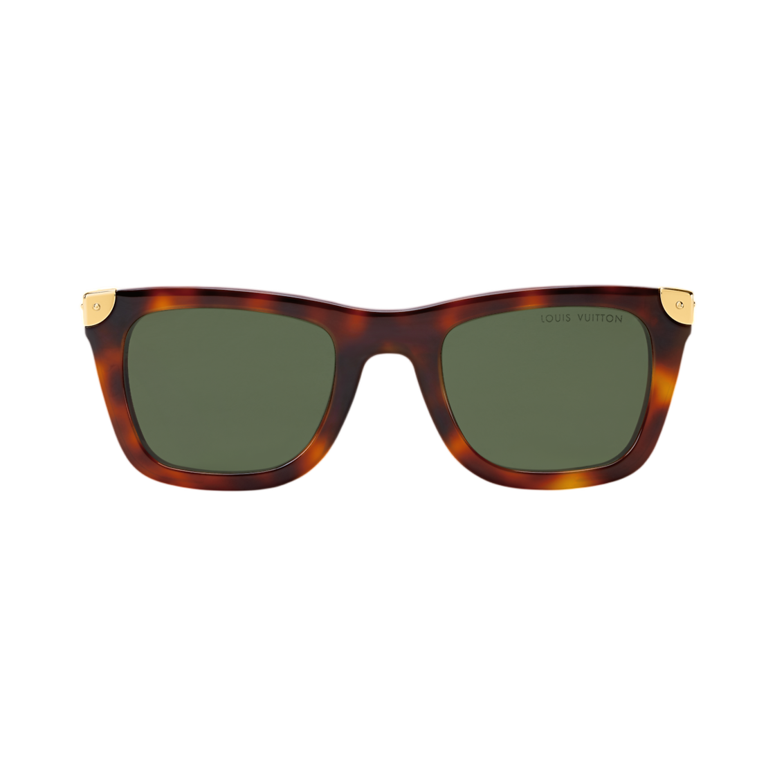 Z3411U Louis Vuitton LV Heritage Square Sunglasses Tortoiseshell