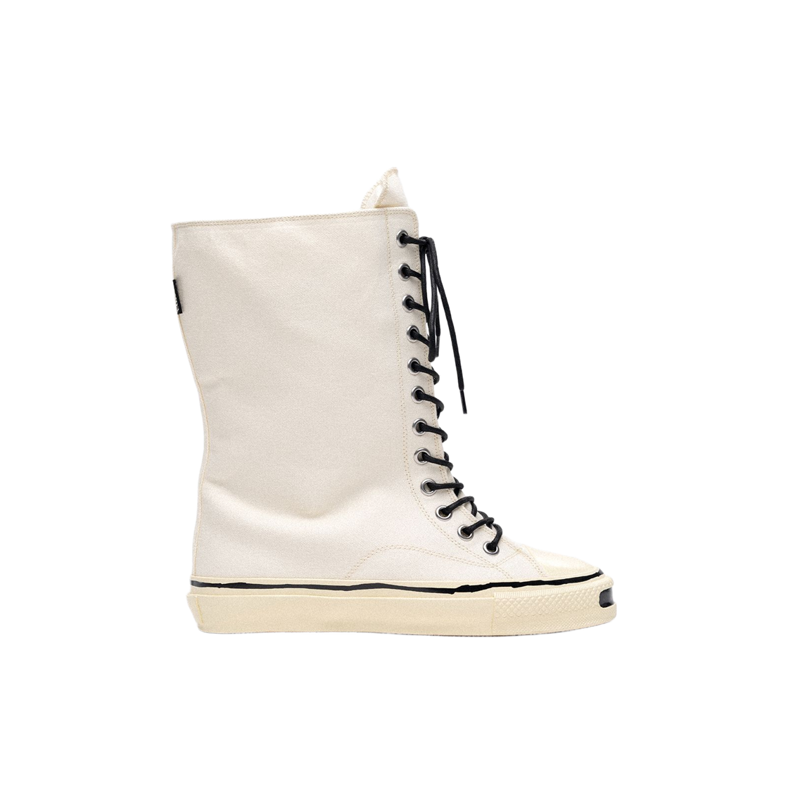 카미야 조이 벌커나이즈 에이지드 솔 엑스트라 하이탑 스니커즈 화이트(Kamiya Joey Vulcanize Aged Sole Extra High-Top Sneaker White)