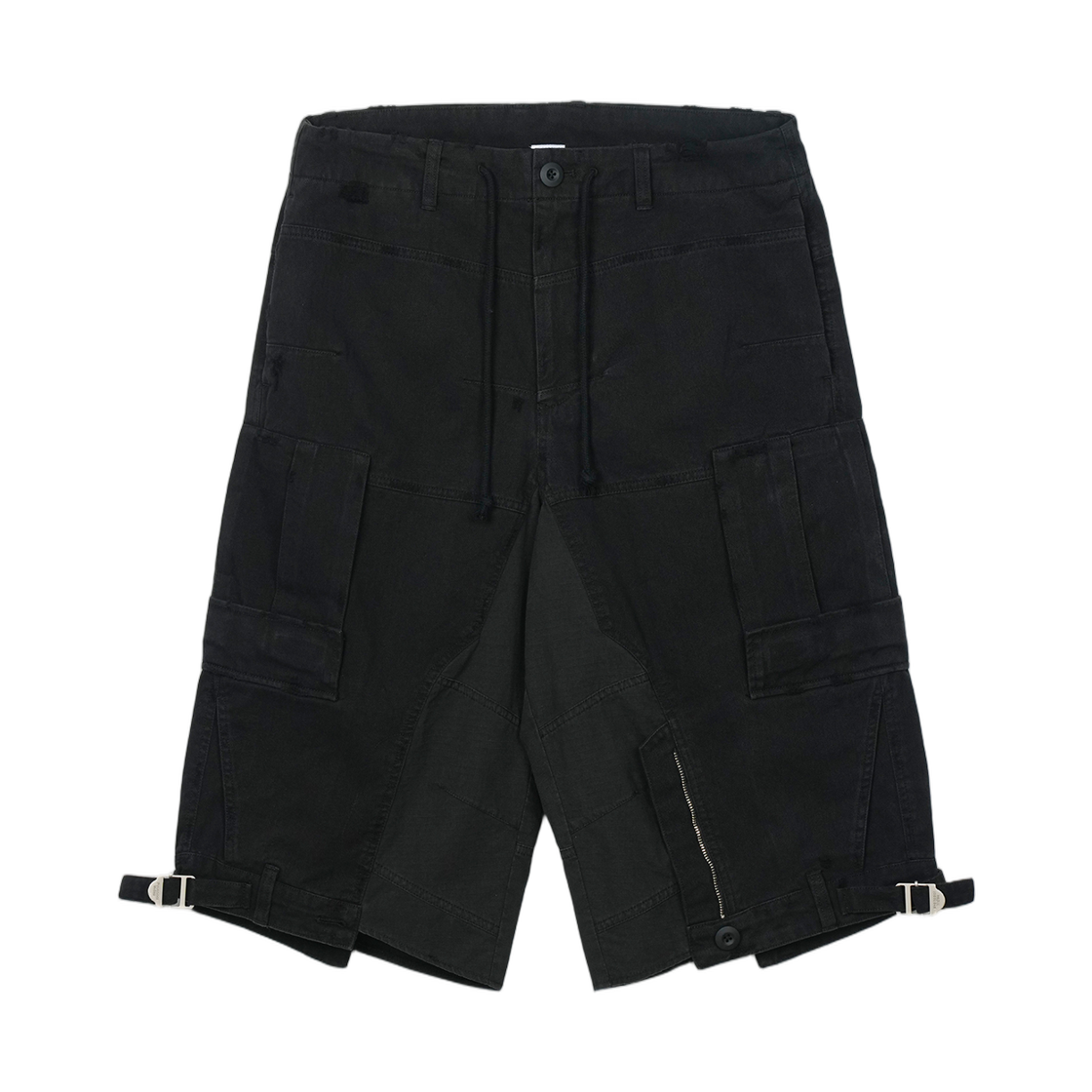 프로토콜 인덱스 업사이드다운 카고 쇼츠 블랙(Protocol Index UpsideDown Cargo Shorts Black) - 1