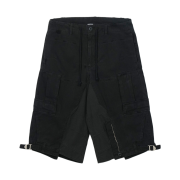 Protocol Index UpsideDown Cargo Shorts Black