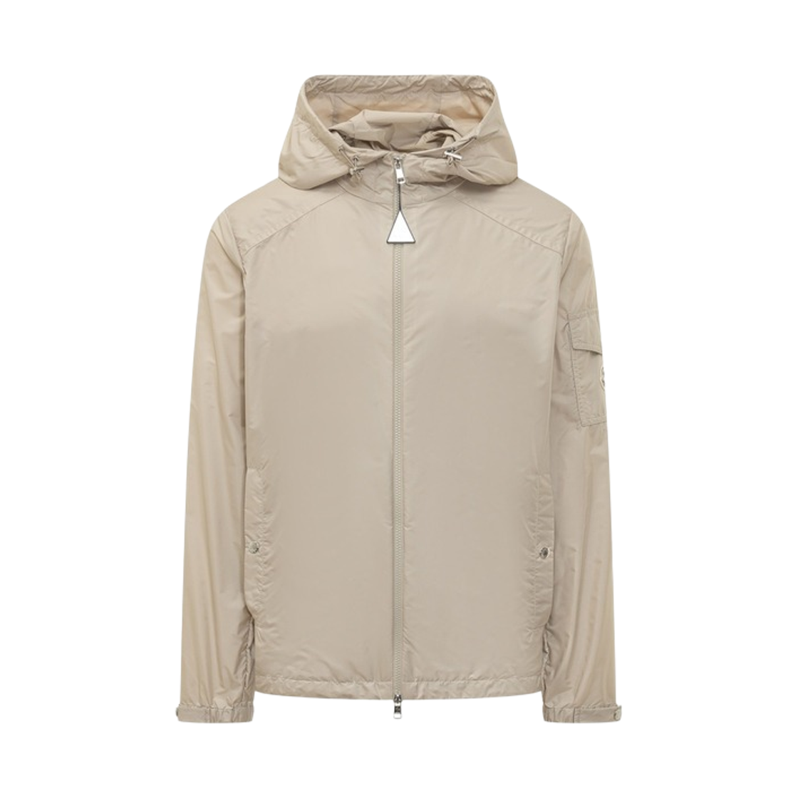 L1-091-1A00160-5968E-20L Moncler Etiache Hooded Rain Jacket Beige - 26SS