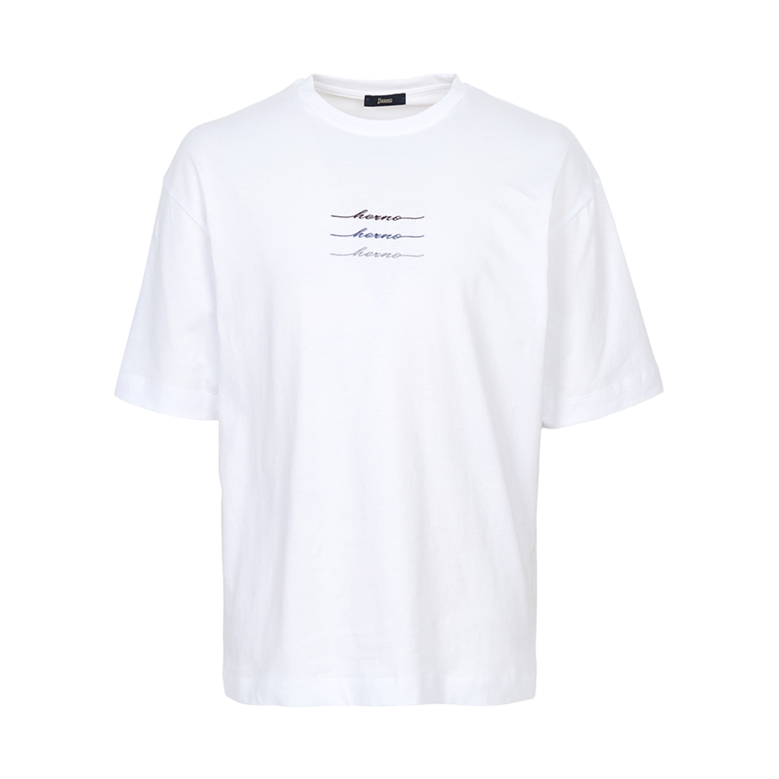 에르노 숏슬리브 티셔츠 화이트(Herno Short Sleeve T-Shirt White) - 1
