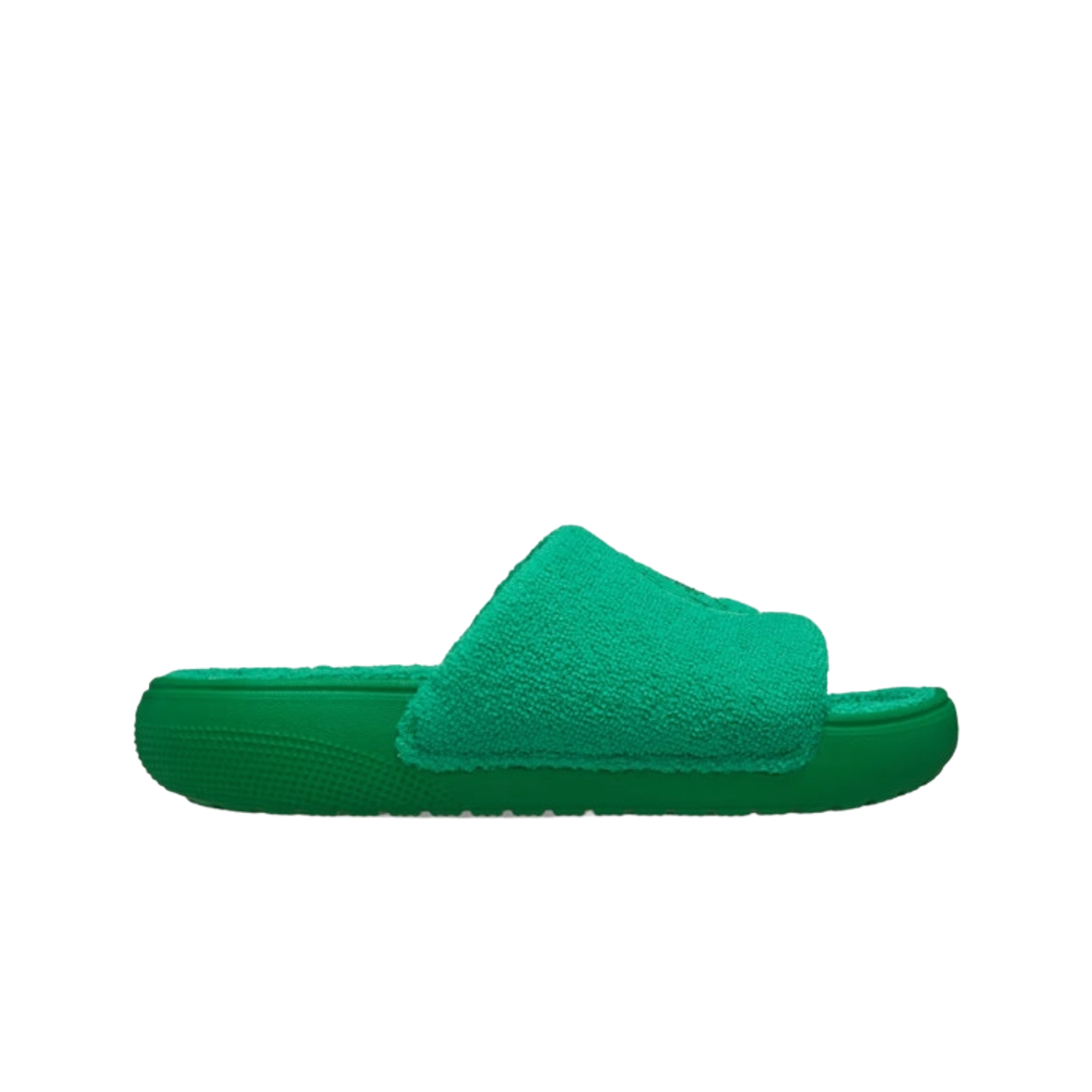 209962-3WH Crocs Towel Slide Green Ivy