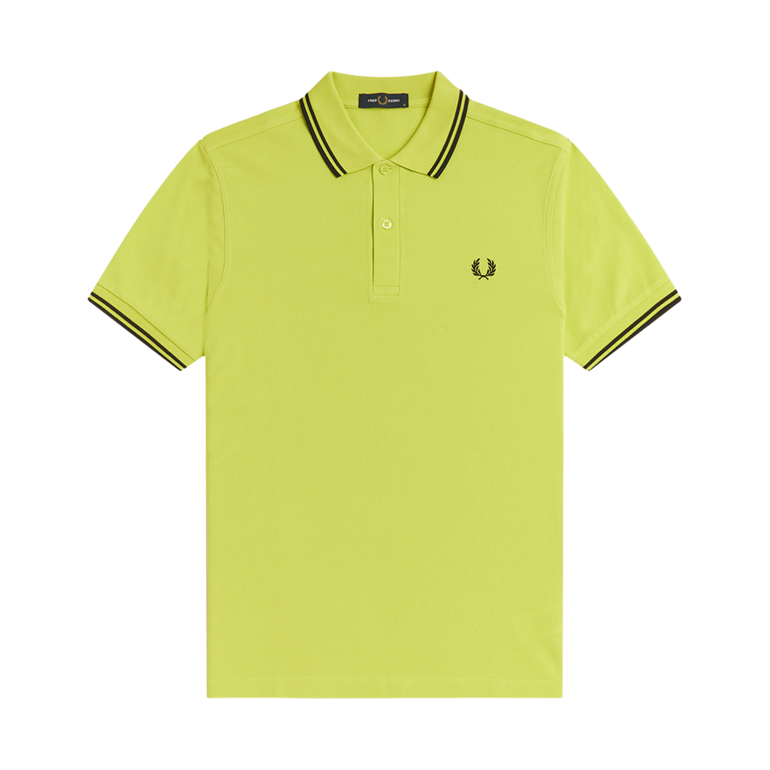 프레드페리 M3600 트윈 팁 프레드페리 셔츠 시트론블랙(Fred Perry Twin Tipped Fred Perry Shirt CITRON Black Black)