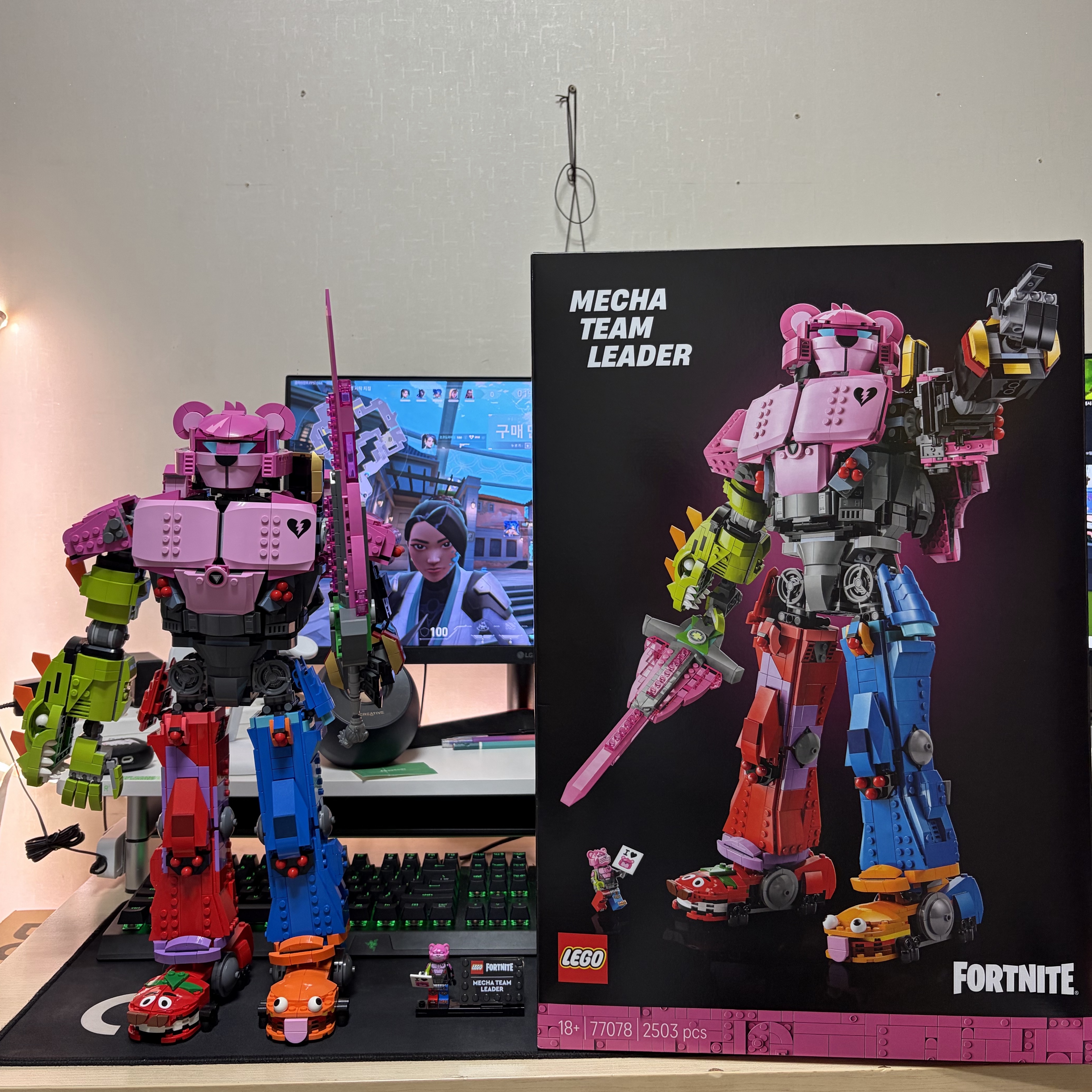 Lego Fortnite Mecha Team Leader 착용 스타일