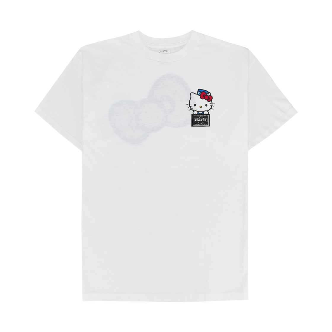 포터 x 헬로 키티 티셔츠 화이트(Porter x Hello Kitty T-Shirt White) - 1