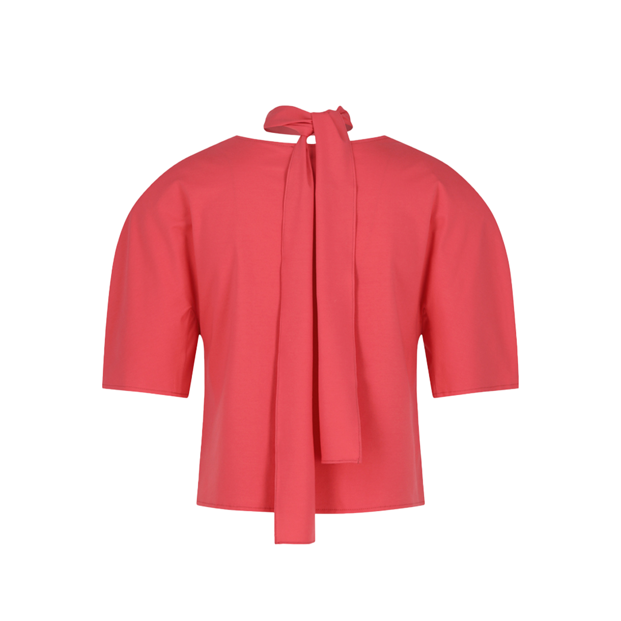 아모멘토 우먼 패디드 저지 탑 레드 - 26SS(Amomento Women Padded Jersey Top Red - 26SS) - 2