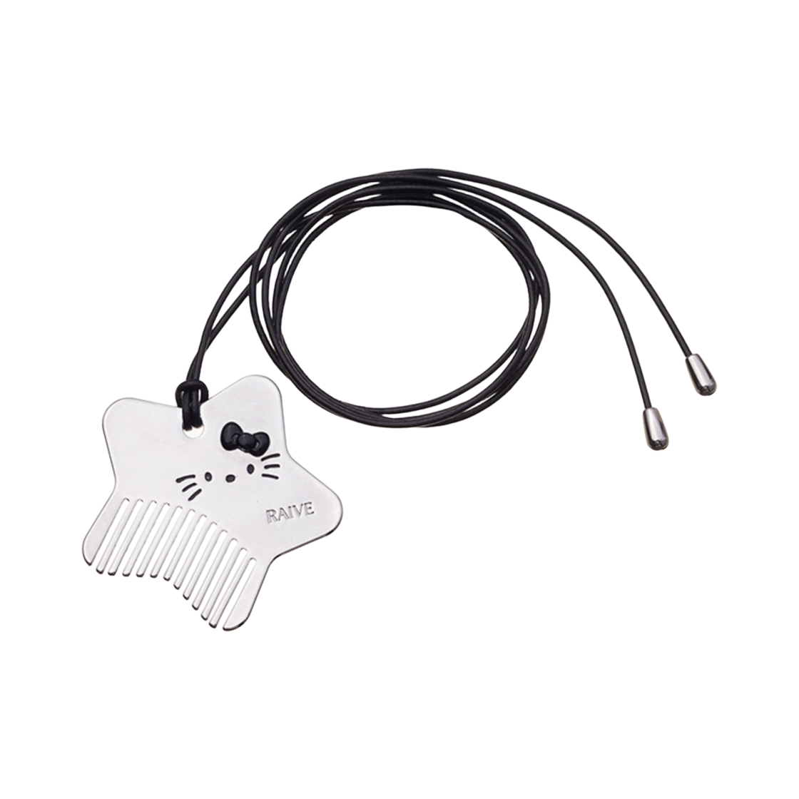 레이브 x 헬로 키티 네클리스 블랙(Raive x Hello Kitty Necklace Black)