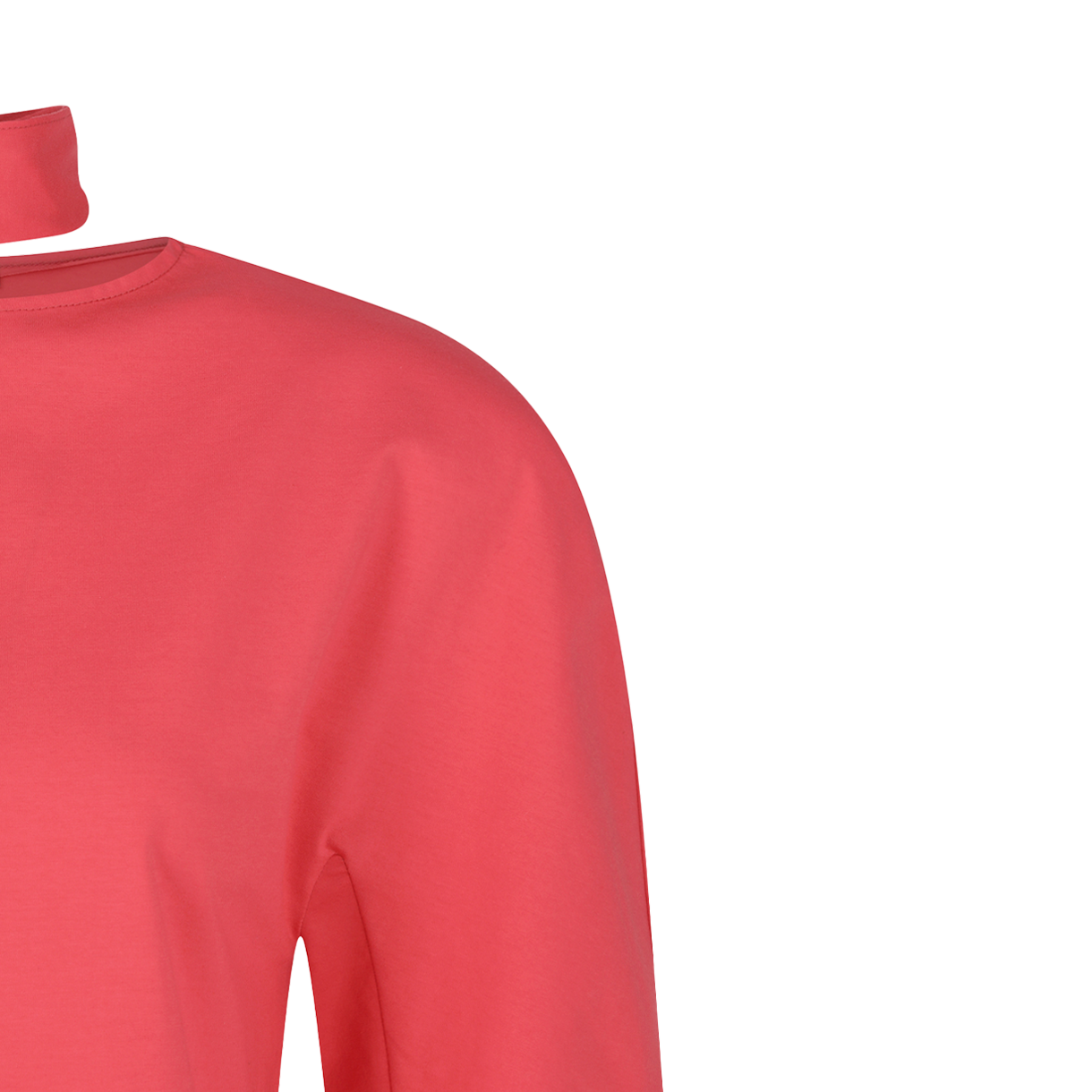 아모멘토 우먼 패디드 저지 탑 레드 - 26SS(Amomento Women Padded Jersey Top Red - 26SS) - 4