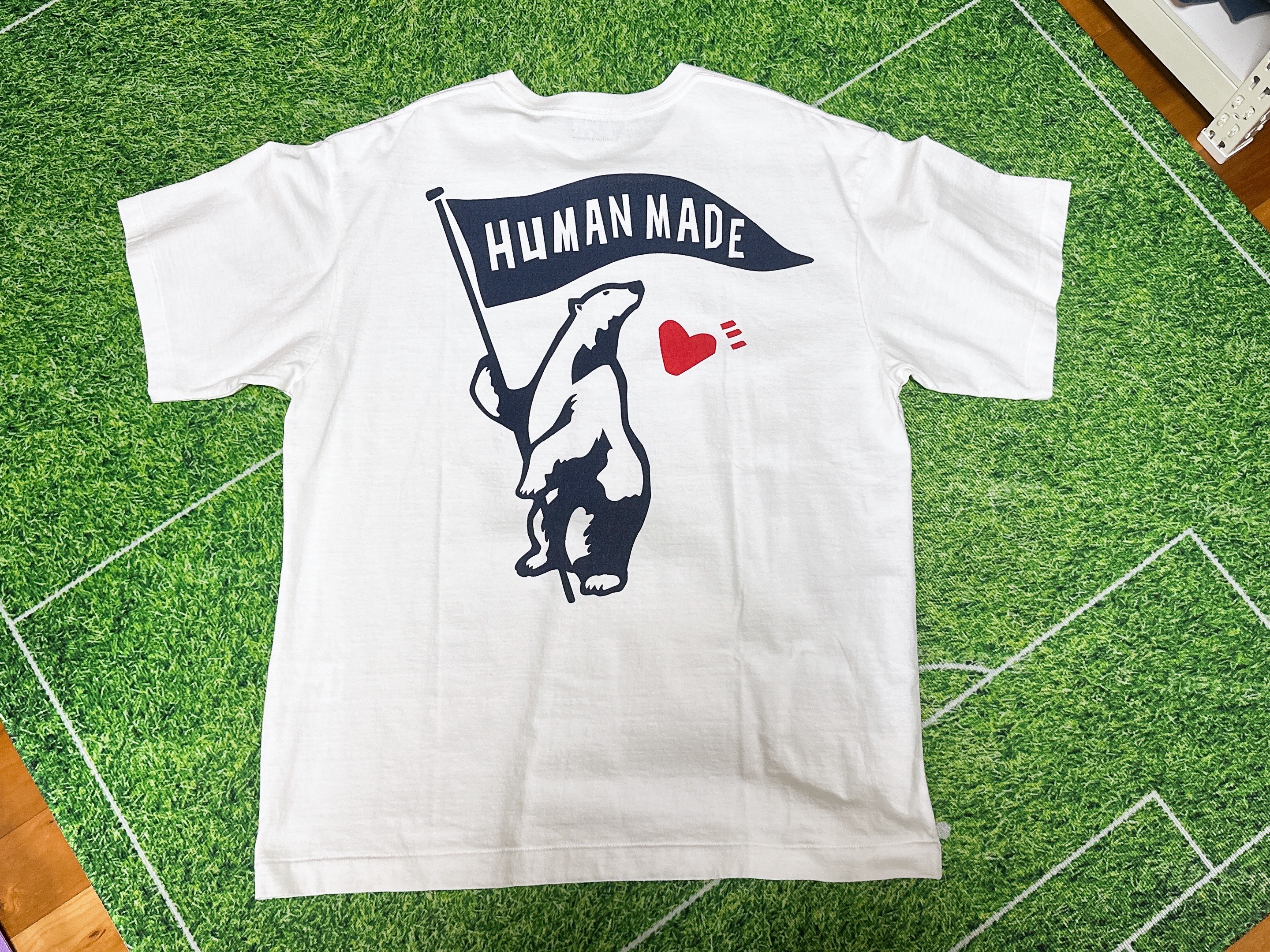 Human Made Graphic T-Shirt White 착용 스타일