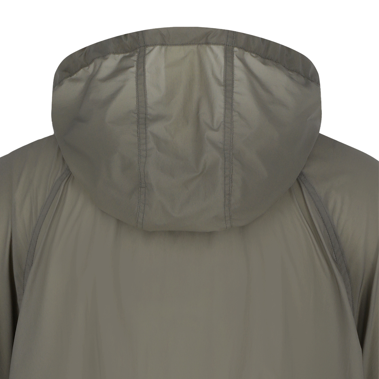 아모멘토 우먼 나일론 래글런 후디드 점퍼 카키 - 26SS(Amomento Women Nylon Raglan Hooded Jumper Khaki - 26SS) - 6
