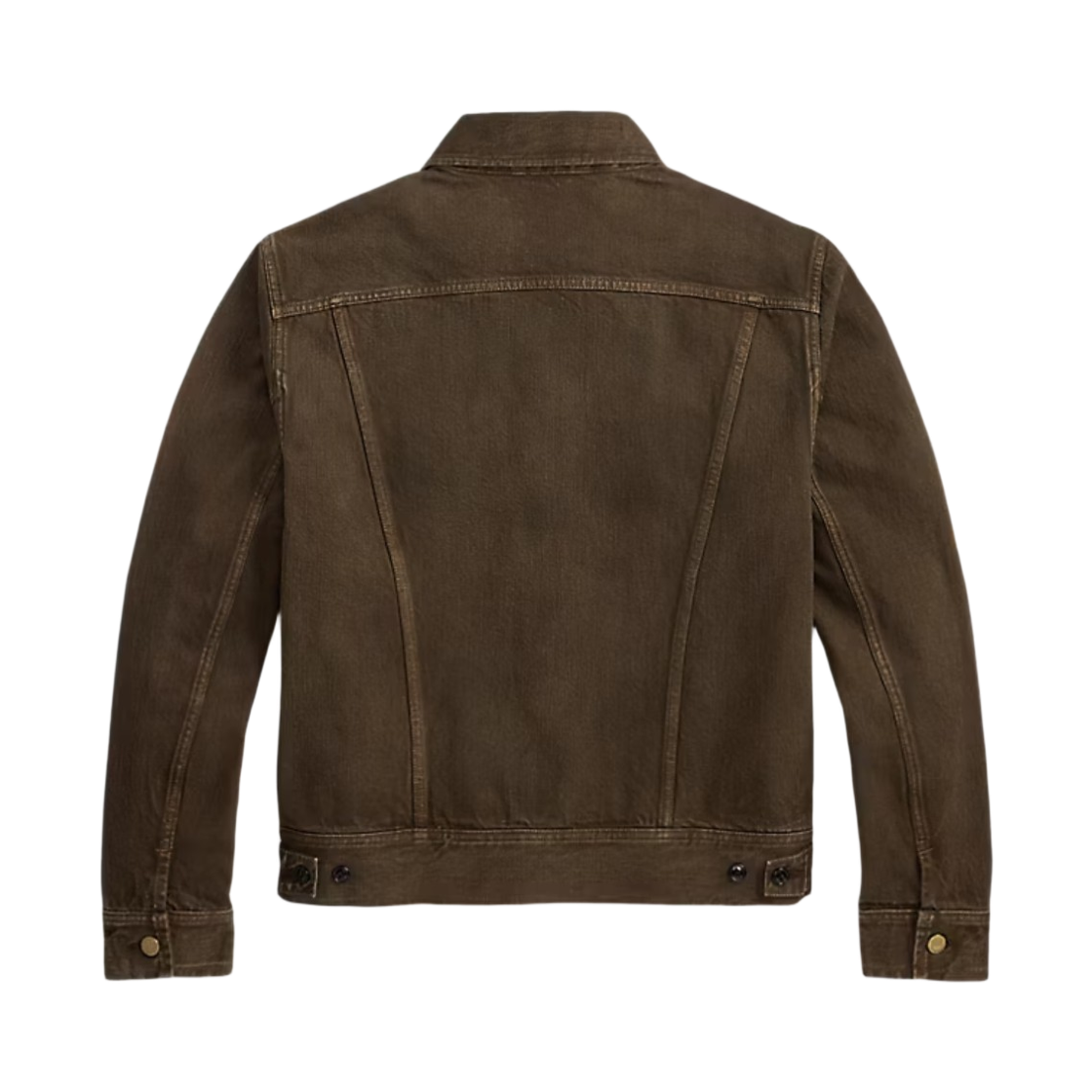 더블알엘 리미티드 에디션 데님 자켓 디스트레스드 브라운(Double RL Limited Edition Denim Jacket Distressed Brown) - 2