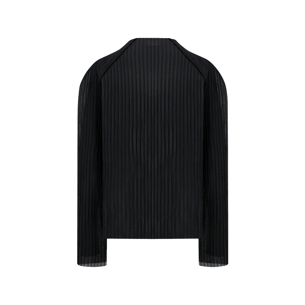 아모멘토 우먼 플리츠 집업 점퍼 블랙 - 26SS(Amomento Women Pleats Zip Up Jumper Black - 26SS) - 2