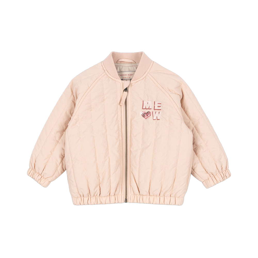 콩제슬래드 주노 키티 봄버 자켓 캣츠(Konges Sløjd Juno Kitty Bomber Jacket Cameo Rose)