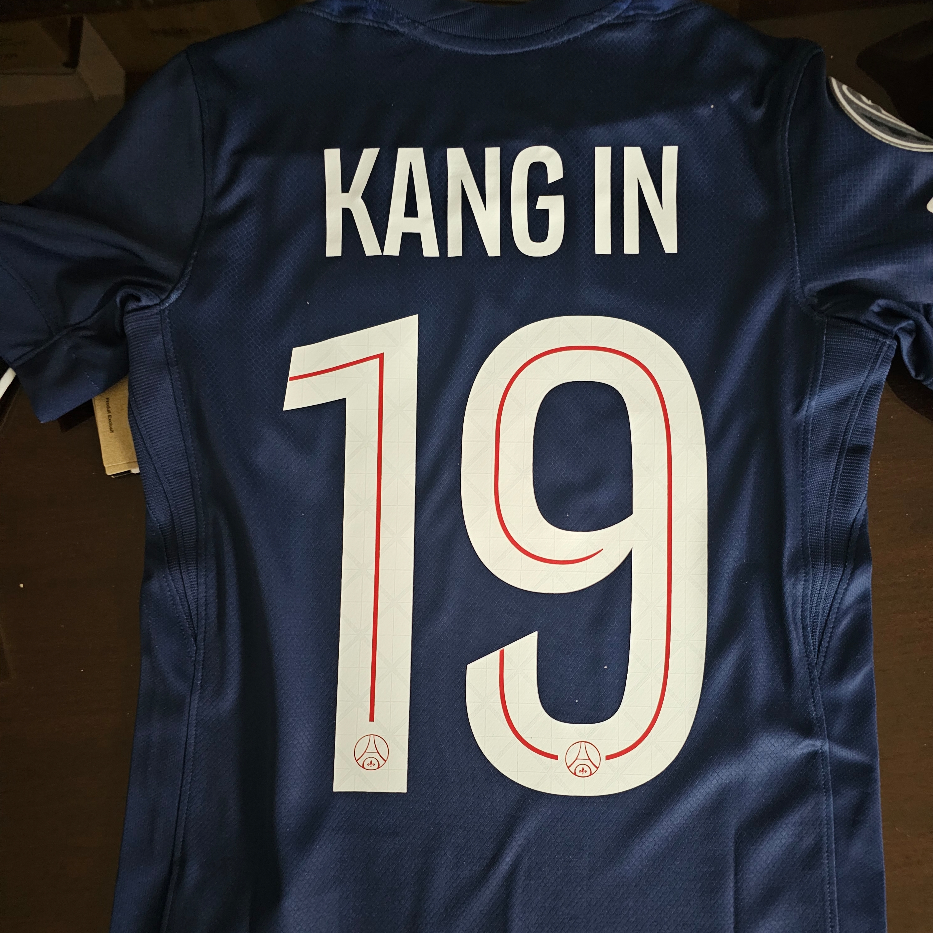 Nike Korea 2026 Stadium Home Dri-Fit Soccer Replica Jersey Global Red Black (Non Marking Ver.), Nike x Sacai LDWaffle Blue Multi 착용 스타일 - 5
