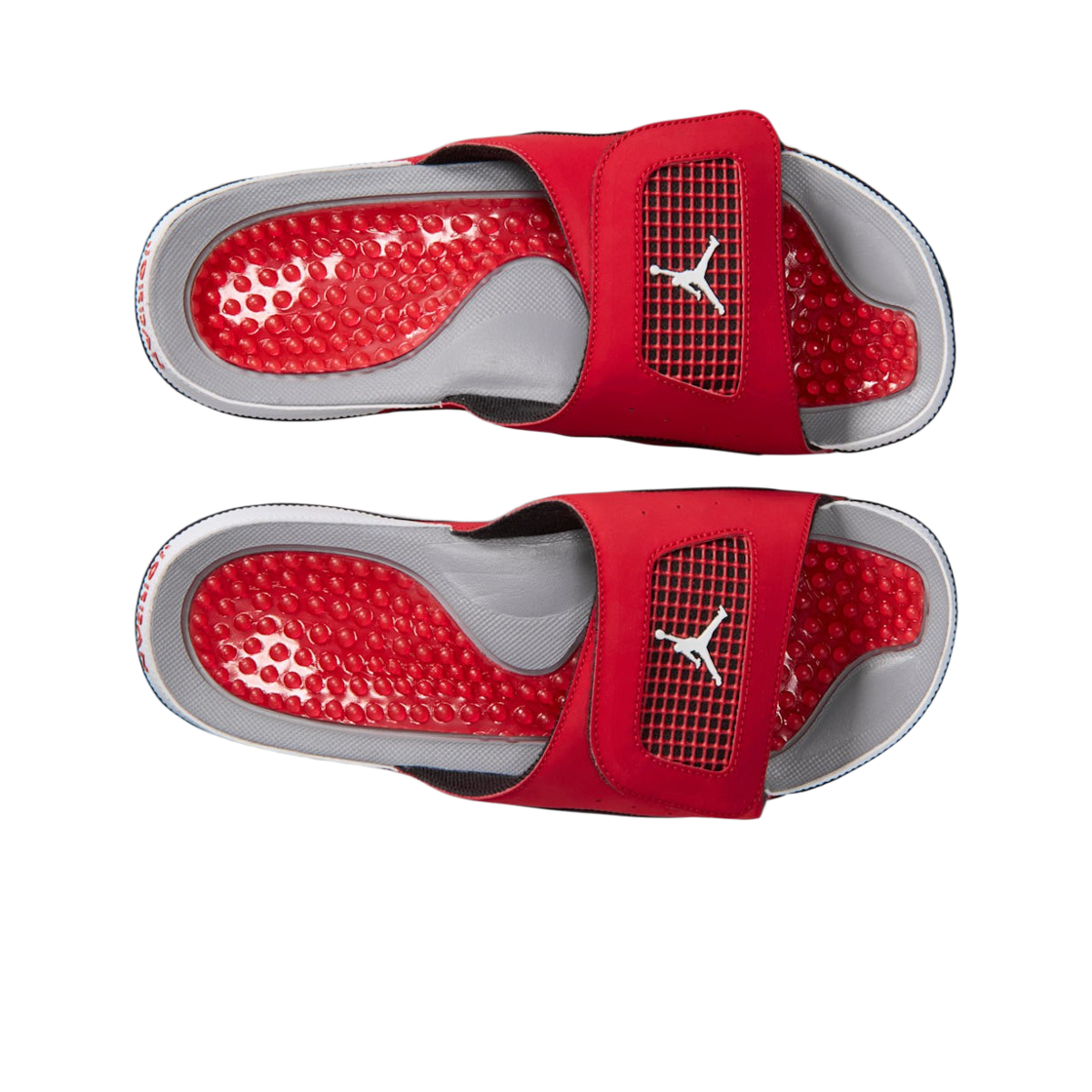 조던 하이드로 4 레트로 파이어 레드 블랙(Jordan Hydro 4 Retro Fire Red Black) - 2