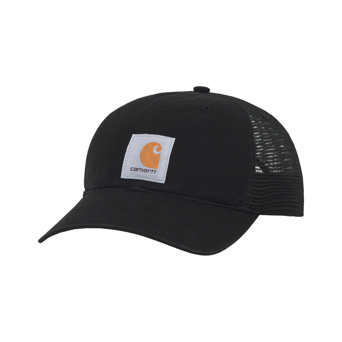 칼하트 캔버스 메쉬백 캡 블랙