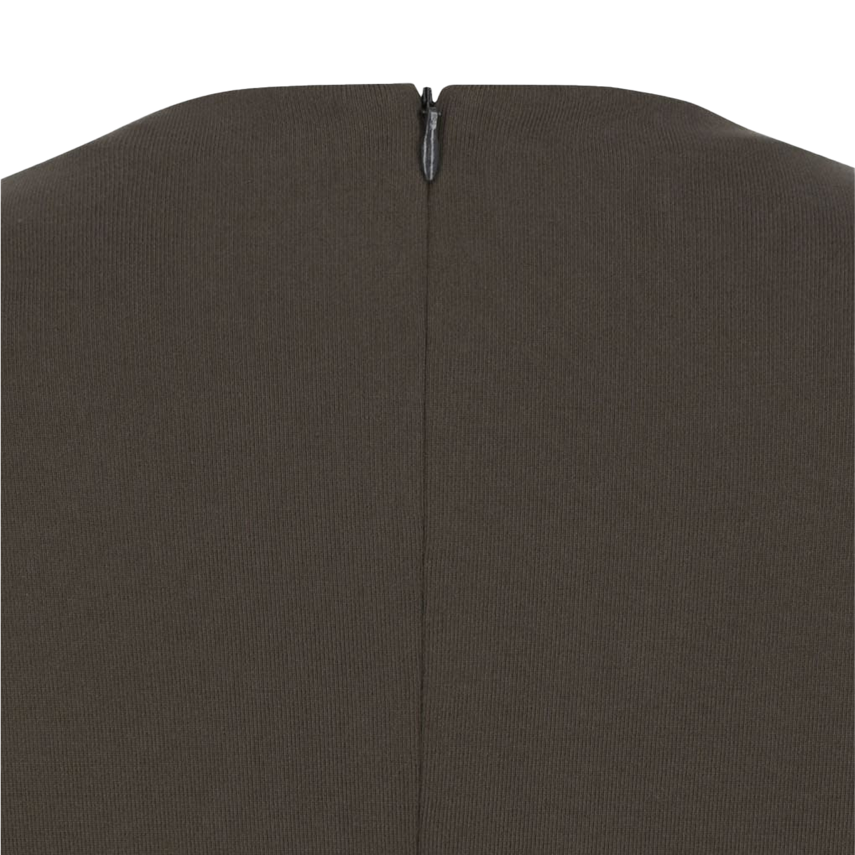 아모멘토 우먼 저지 모크넥 탑 브라운 - 26SS(Amomento Women Jersey Mock Neck Top Brown - 26SS) - 4