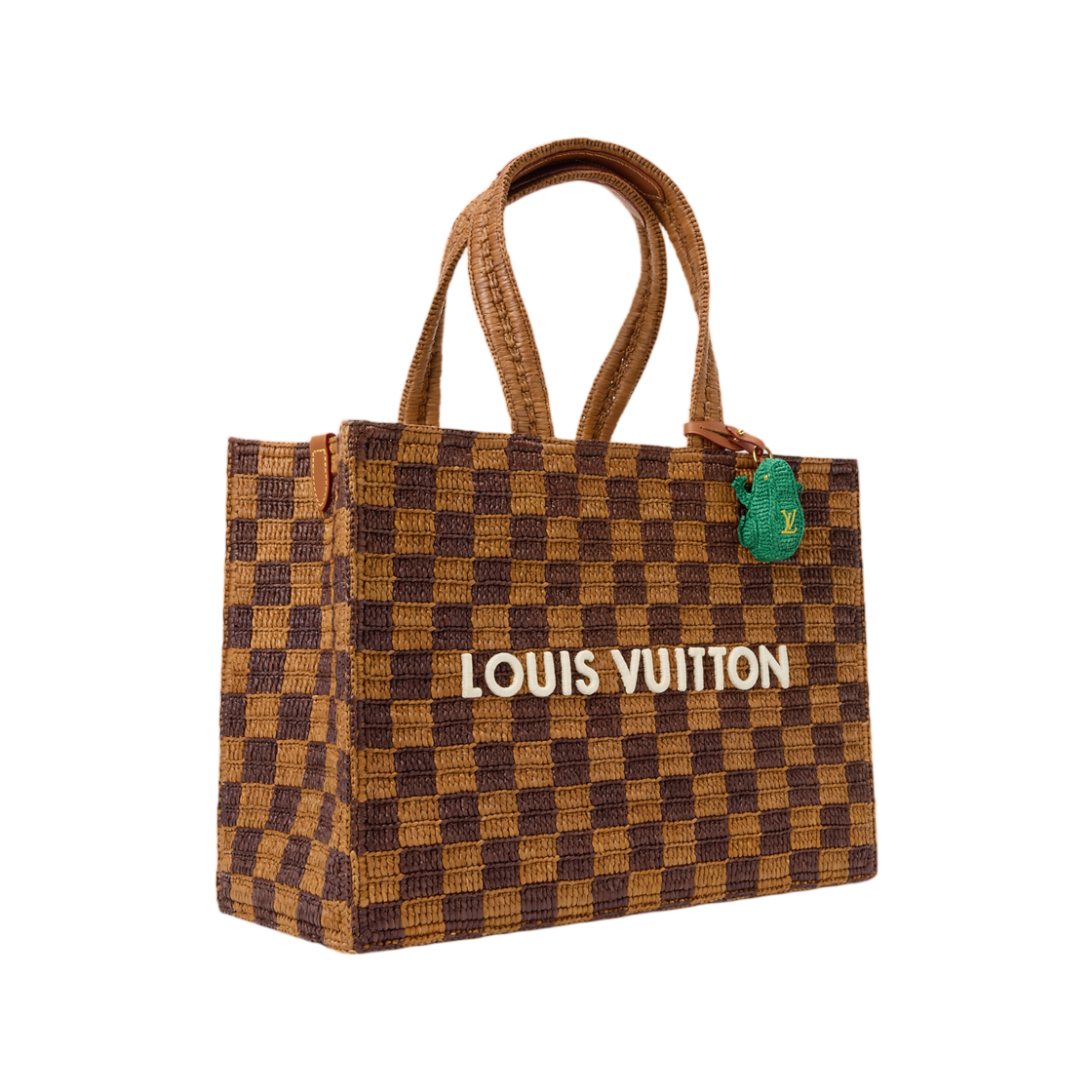 루이비통 쇼퍼 토트 MM 내츄럴 러스트 초콜릿(Louis Vuitton Shopper Tote MM Natural Rust Chocolate) - 2