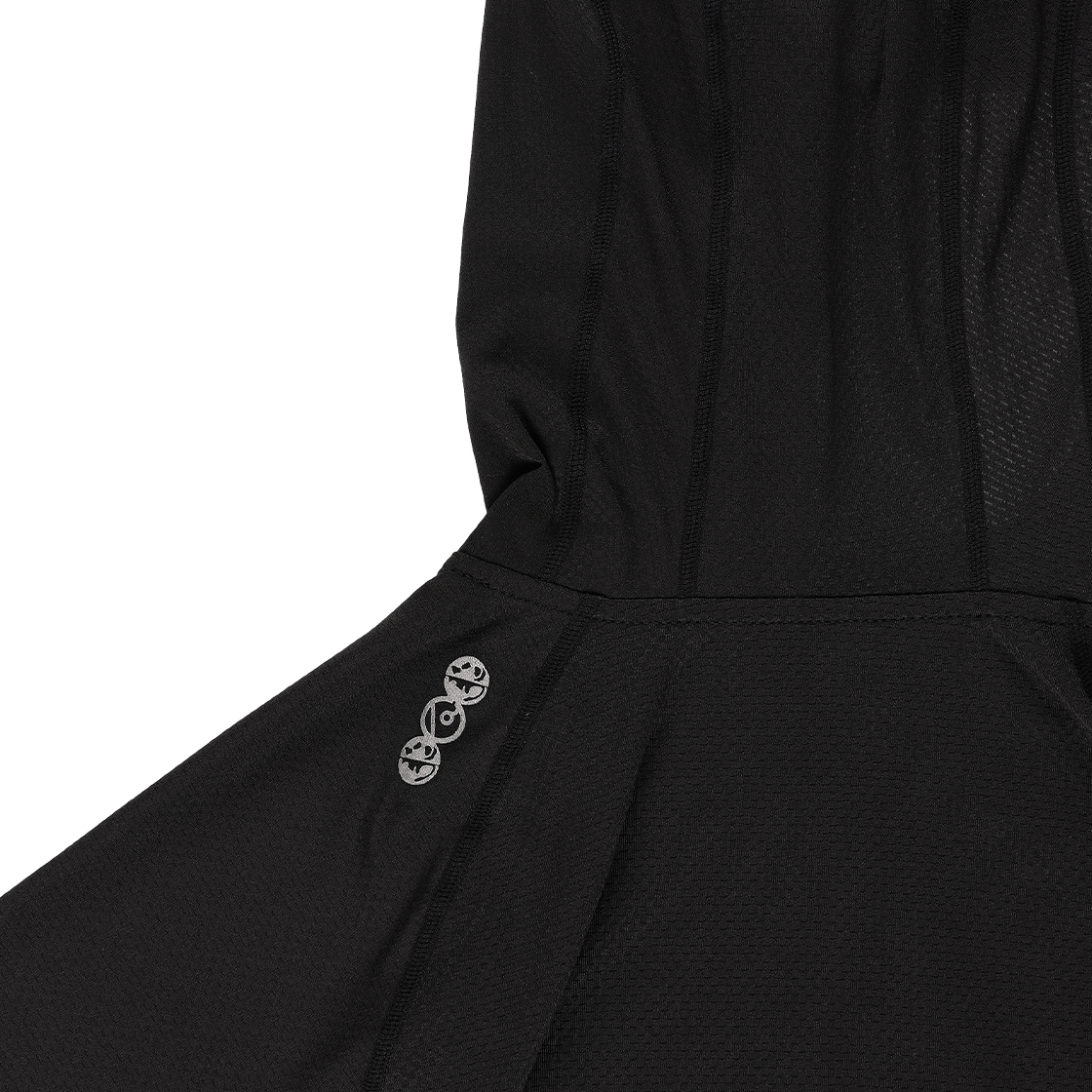 더왈드 라이트 베이스 레이어 바라클라바 후디 블랙(THE WARLD Light Base Layer Balaclava Hoodie Black) - 3