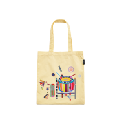 K-Heritage 2026 K-Royal Culture Festival Printed Eco Tote Bag Yellow