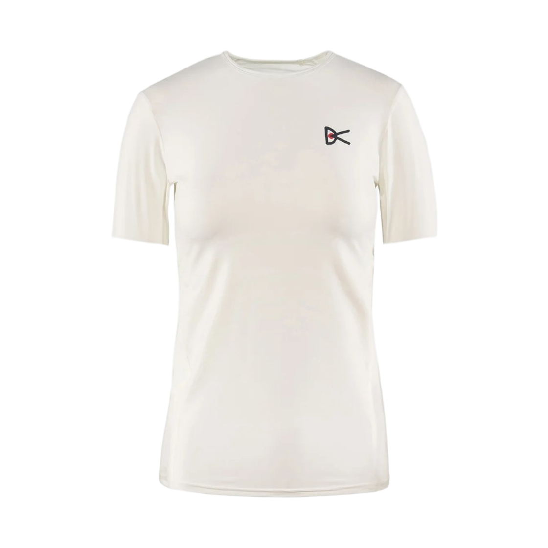 (W) 디스트릭트 비전 패널드 숏슬리브 티셔츠 루나 화이트((W) District Vision Paneled Short Sleeve T-Shirt Lunar White)