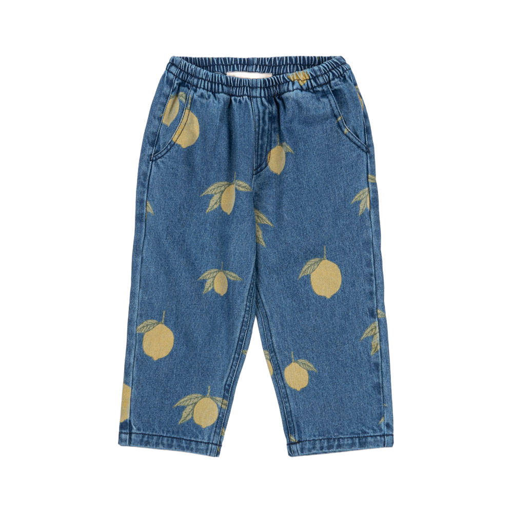 콩제슬래드 마고 데님 팬츠 레몬(Konges Sløjd Magot Pants Gots Lemon Denim)