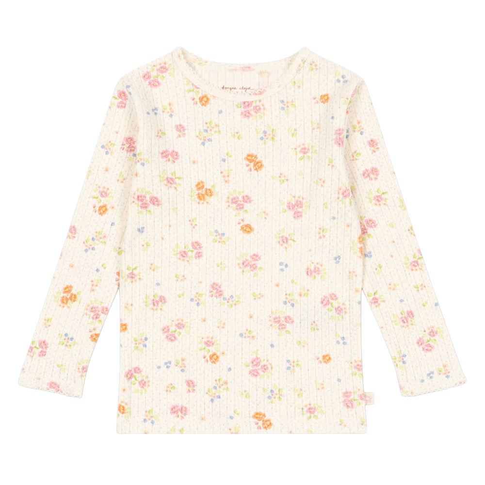 콩제슬래드 민니 블라우스 플라워(Konges Sløjd Minnie Blouse Gots Nonoka) - 1