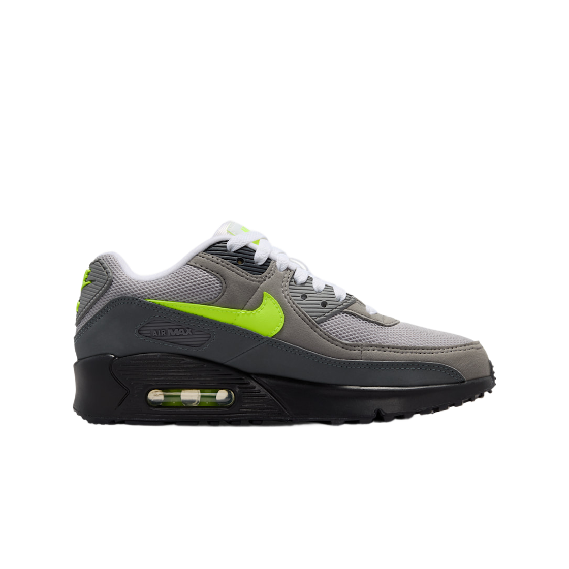 IQ7583-001 (GS) Nike Air Max 90 Black Anthracite