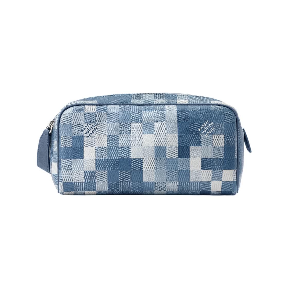 M28847 Louis Vuitton Dopp Kit Denim Blue