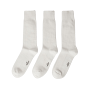 24/7 series Supima Cotton Socks 3Pcs White
