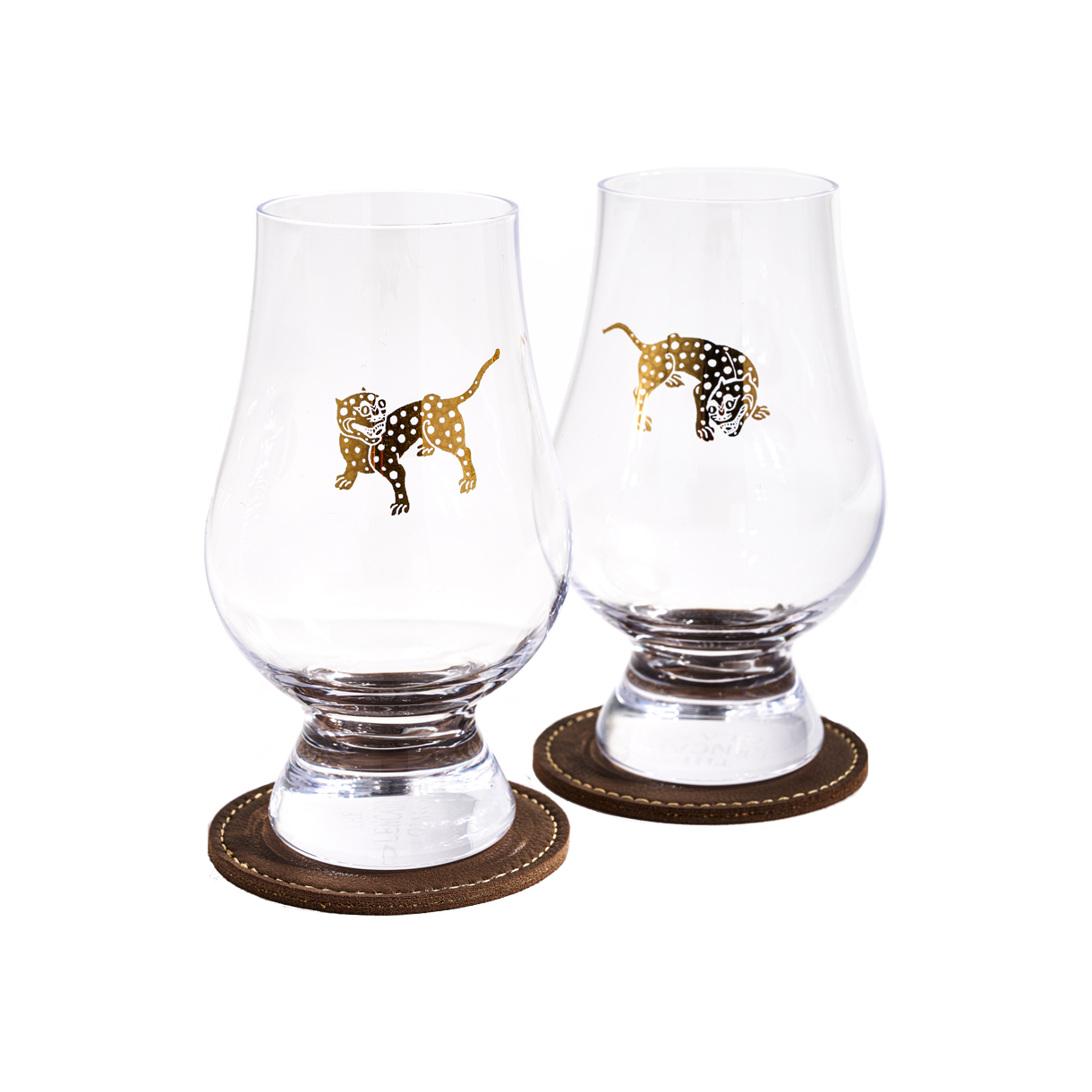 국가유산진흥원 2026 궁중문화축전 호랑이 위스키잔 코스터 세트(K-Heritage 2026 K-Royal Whiskey Glass Set with Twin Tiger Rank Badge Design) - 1