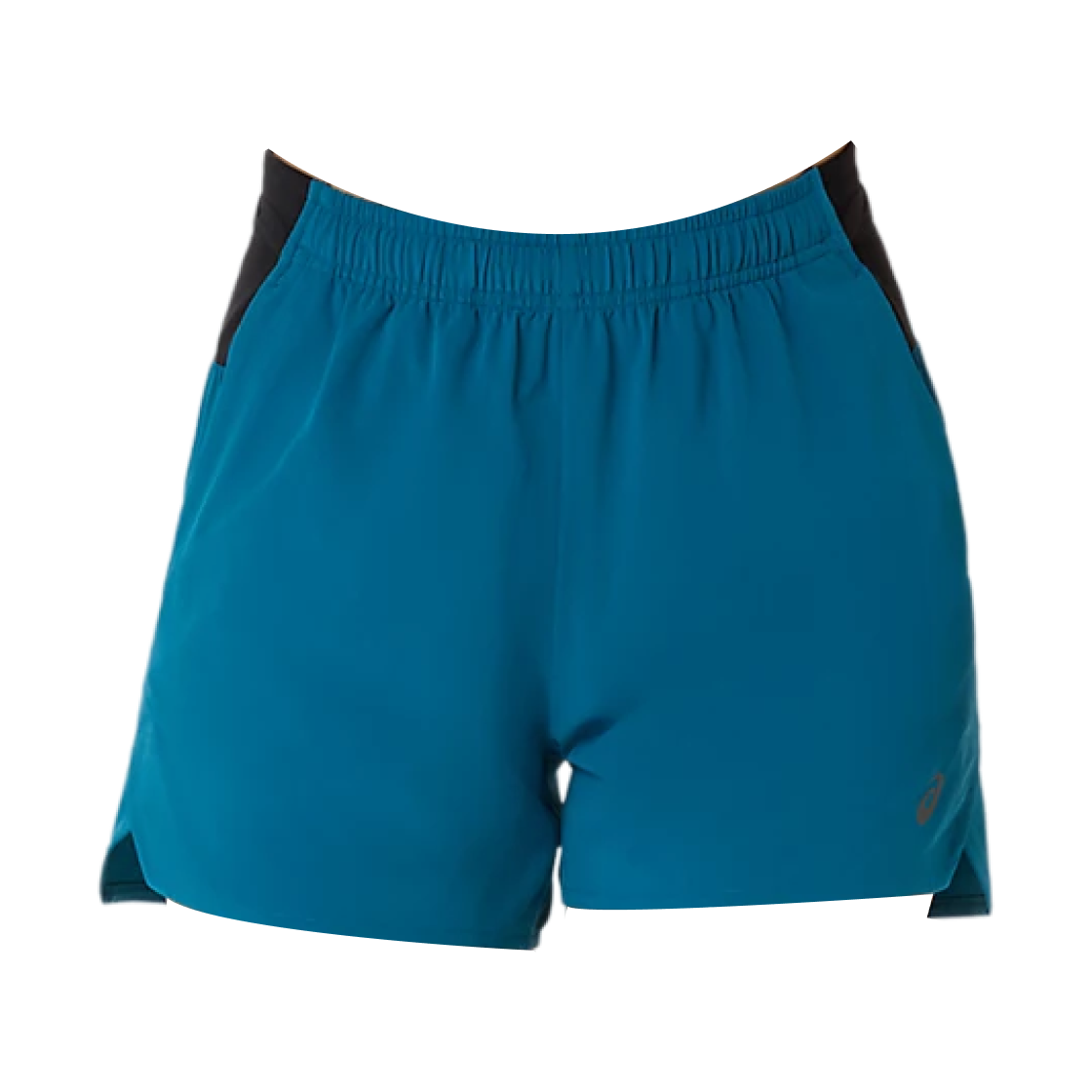 (W) 아식스 멀티포켓 4인치 쇼츠 다크 틸((W) Asics Multi-Pocket 4-Inch Shorts Dark Teal) - 1