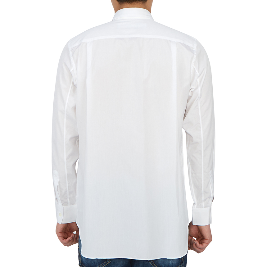 [15% 쿠폰] 플레이 꼼데가르송 레드 하트 셔츠 화이트([15% 쿠폰] Play Comme des Garcons Red Heart Shirt White) - 5