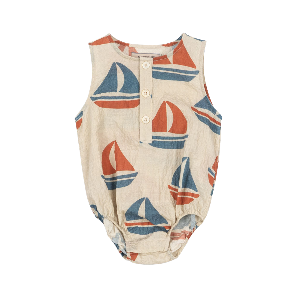 콩제슬래드 엘리엇 롬퍼 보트(Konges Sløjd Elliot Romper Gots Ahoy) - 1