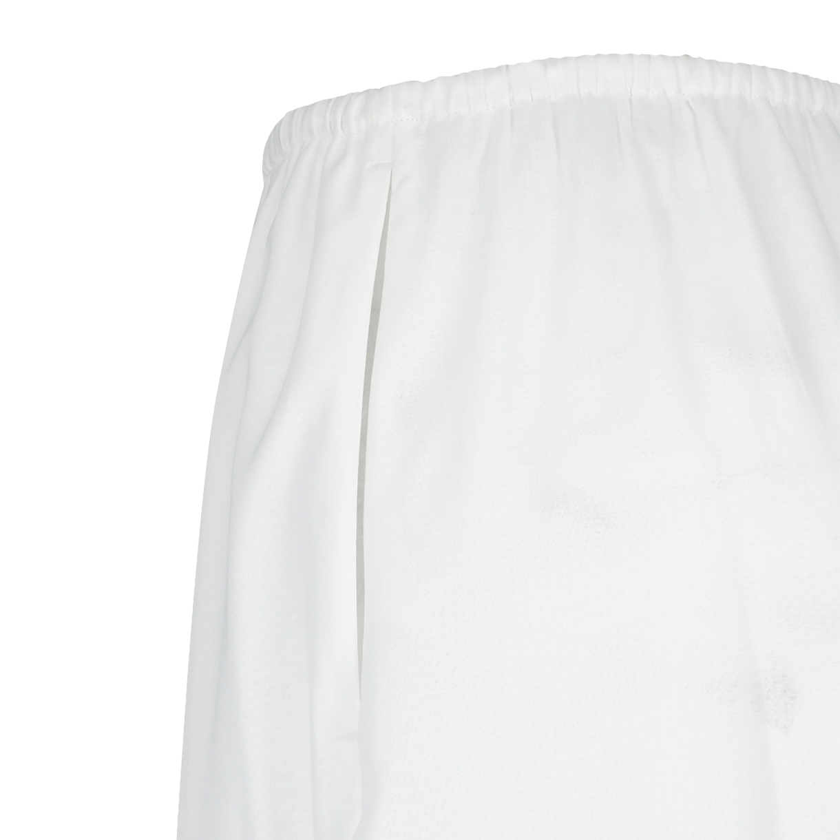 아모멘토 우먼 시어 레이어드 팬츠 화이트 - 26SS(Amomento Women Sheer Layered Pants White - 26SS) - 6