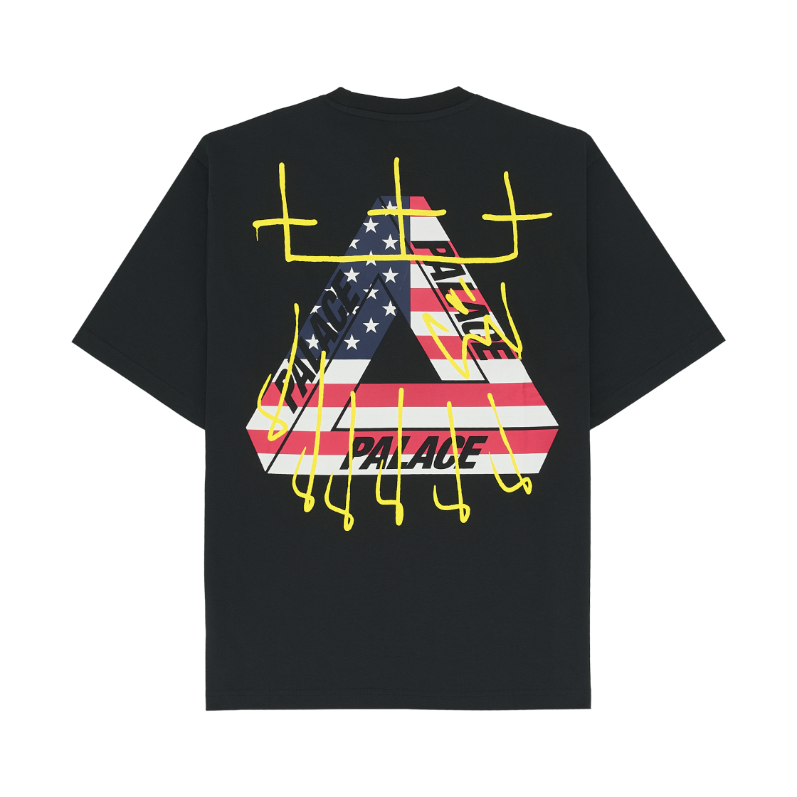 팔라스 킹 트라이 티셔츠 블랙 - 26SS(Palace King Tri T-Shirt Black - 26SS)