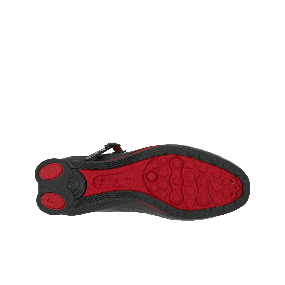 (W) 나이키 x 라벨후드 샥스 Z 칼리스트라 블랙 앤 유니버시티 레드((W) Nike x Labelhood Shox Z Calistra Black and University Red) - 2