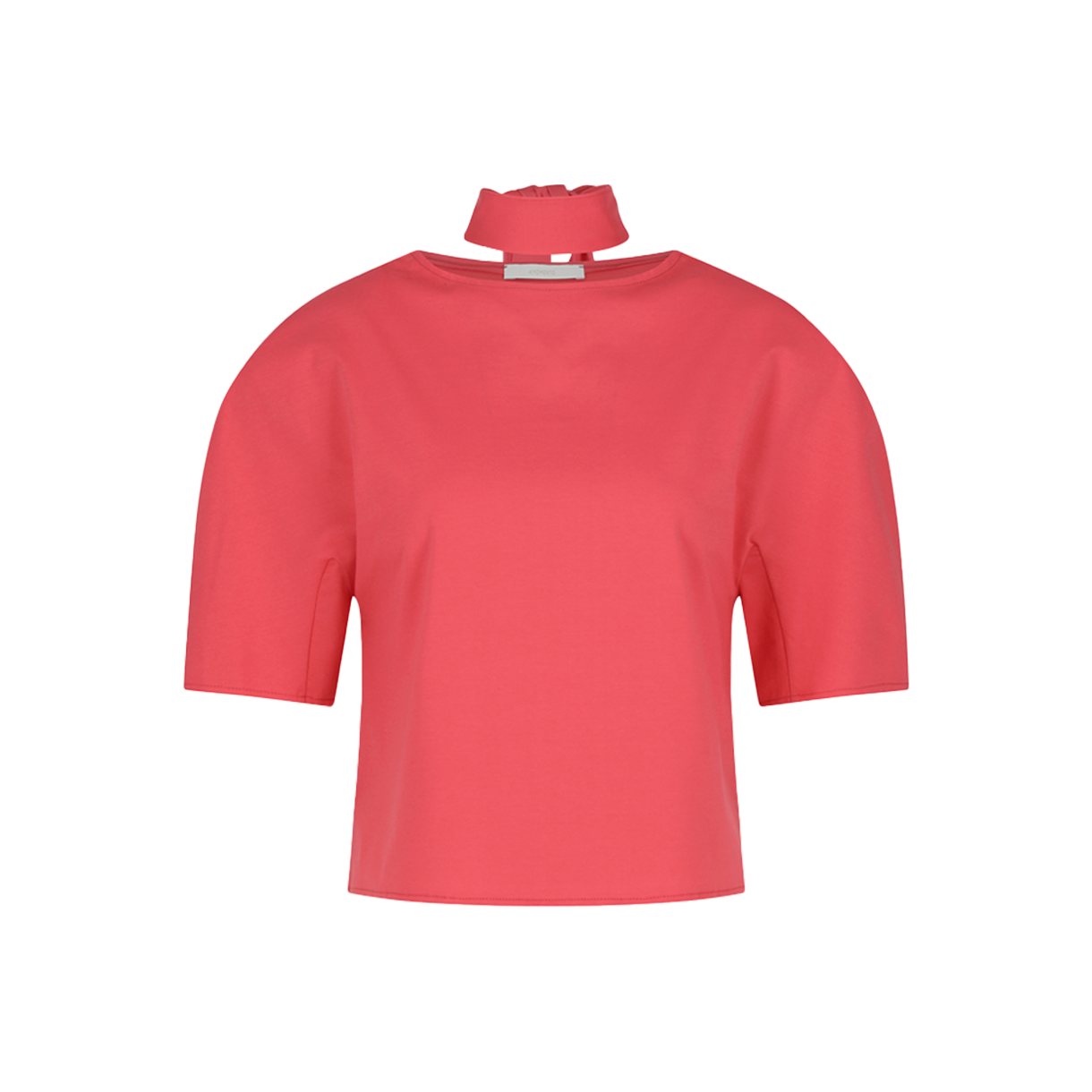 아모멘토 우먼 패디드 저지 탑 레드 - 26SS(Amomento Women Padded Jersey Top Red - 26SS)