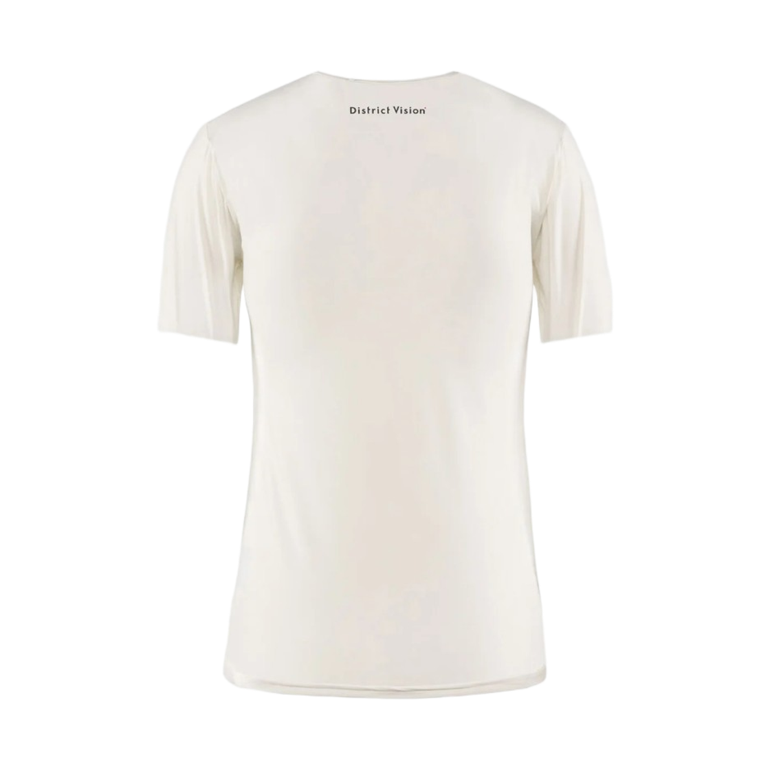 (W) 디스트릭트 비전 패널드 숏슬리브 티셔츠 루나 화이트((W) District Vision Paneled Short Sleeve T-Shirt Lunar White) - 2
