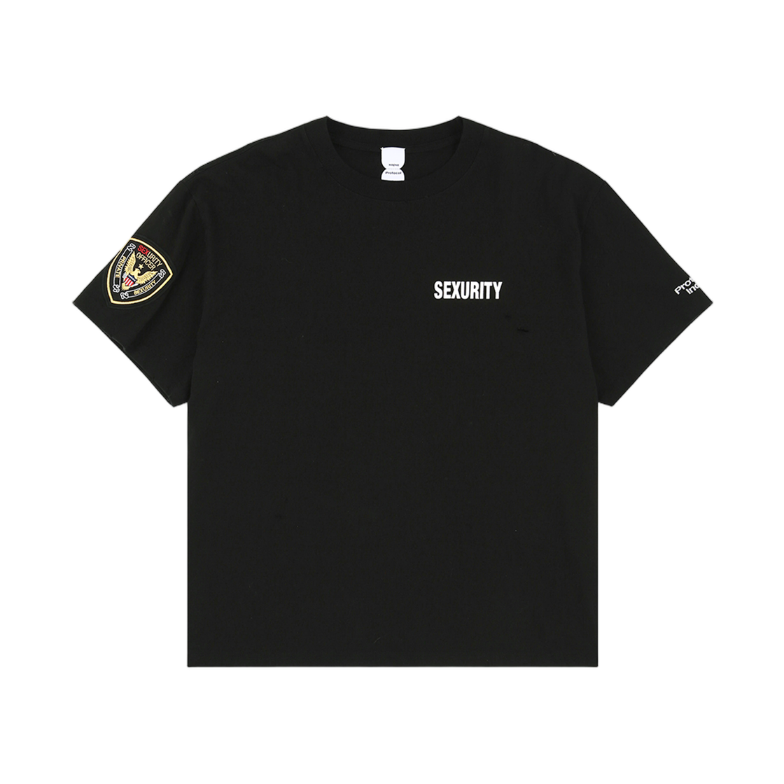 프로토콜 인덱스 섹슈얼리티 티셔츠 블랙(Protocol Index Sexurity T-Shirt Black)