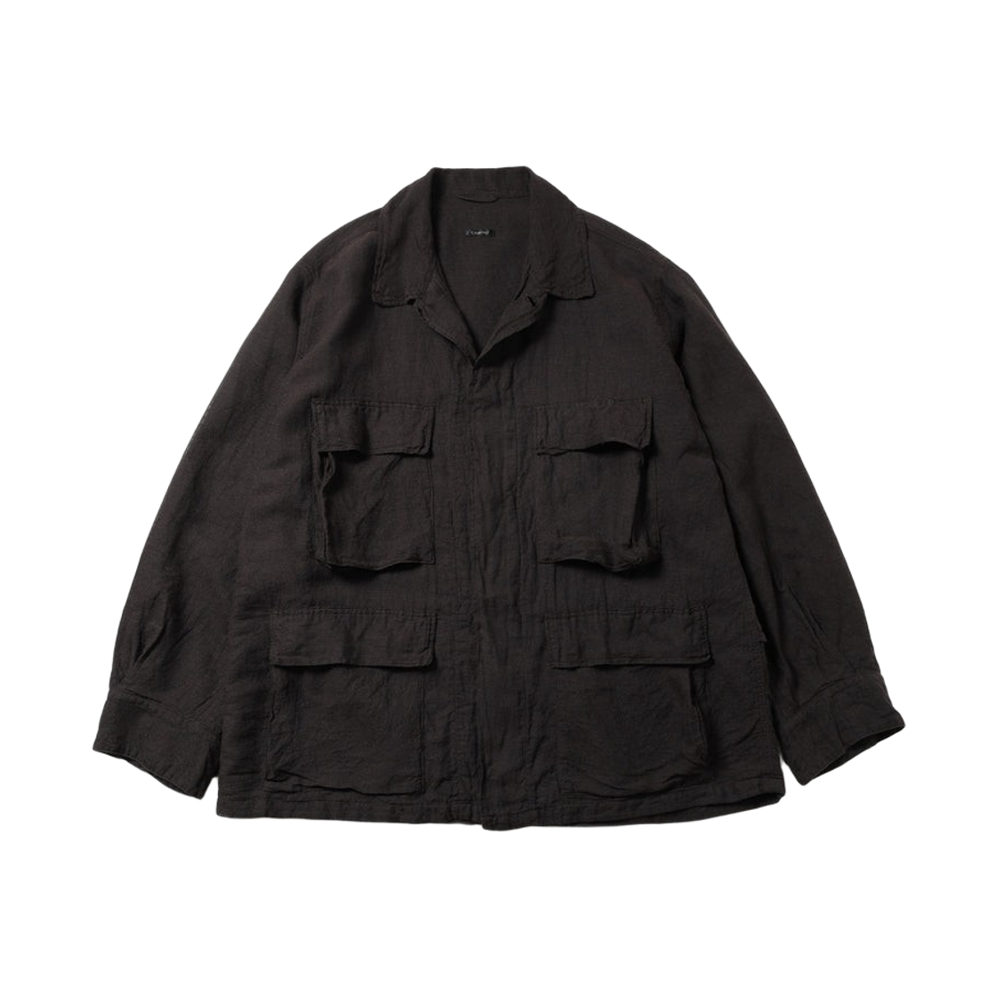 코모리 실크 코튼 B.D.U 자켓 브라운 - 26SS(Comoli Silk Cotton B.D.U Jacket Brown - 26SS) - 1
