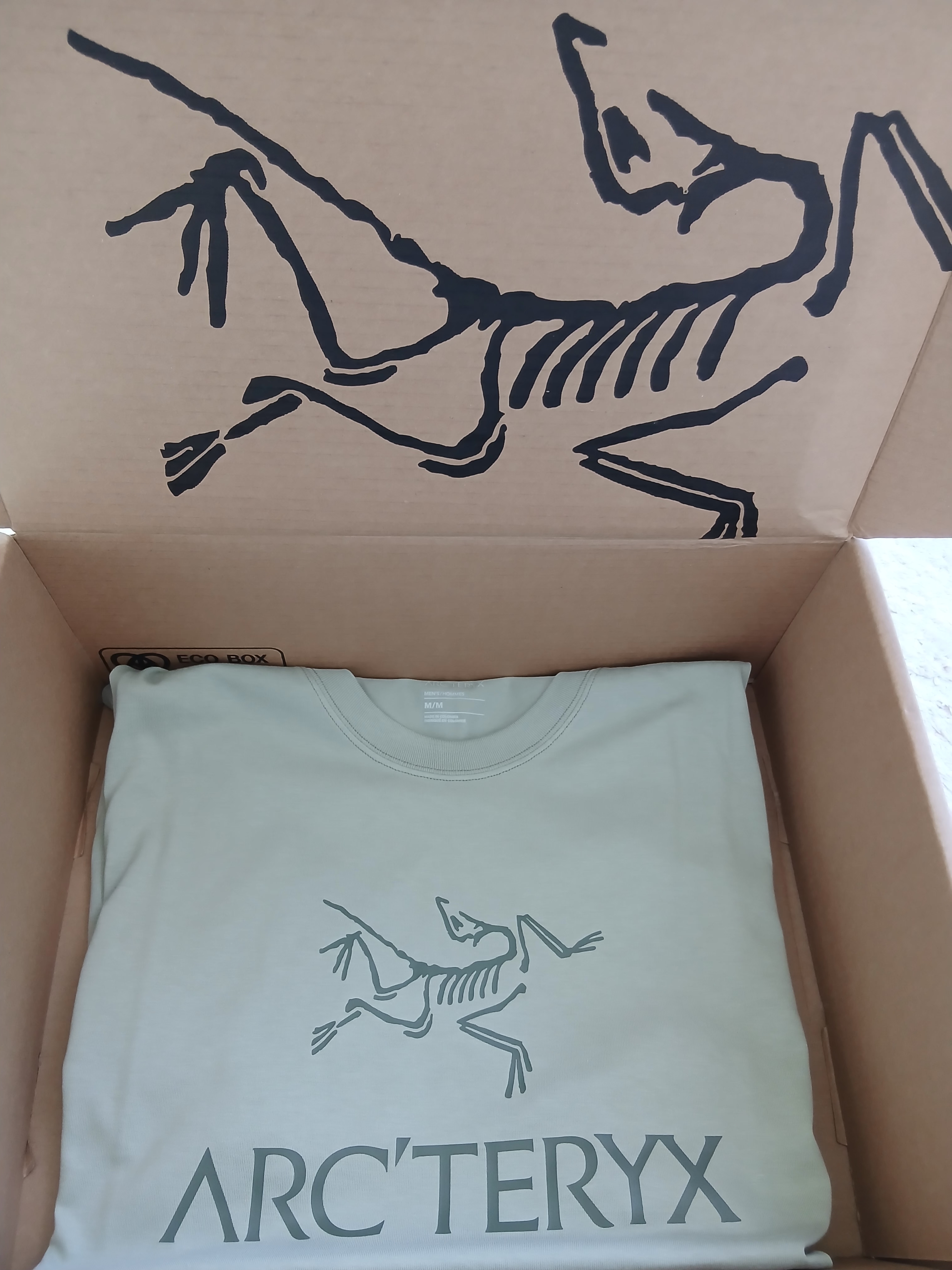 Arc'teryx Arc'word Logo SS T-Shirt Habitat 착용 스타일 - 3