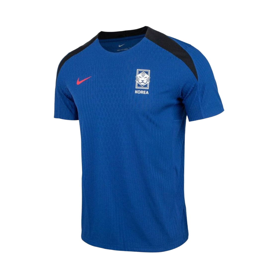나이키 대한민국 스트라이크 엘리트 드라이핏 ADV 풋볼 탑 글로벌 블루 블랙 (FJ1908-418) (논 마킹 버전)(Nike Korea Strike Elite Dri-Fit ADV Football Top Global Blue Black (FJ1908-418) (Non Marking Ver.)) - 1