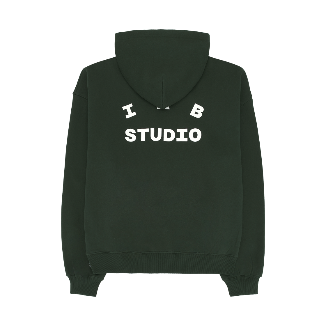 아이앱 스튜디오 후드 집업 딥 그린 2026 Ver.(IAB Studio Zip-Up Hoodie Deep Green 2026 Ver.) - 2