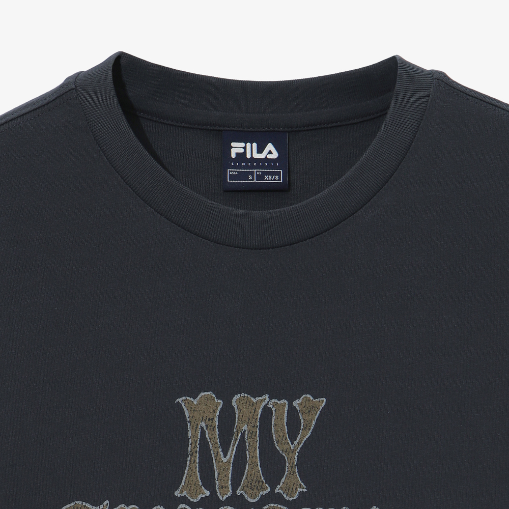 [6% 적립] 휠라 마이티셔츠 차콜그레이([6% 적립] Fila MY T-Shirt Charcoal Gray) - 3