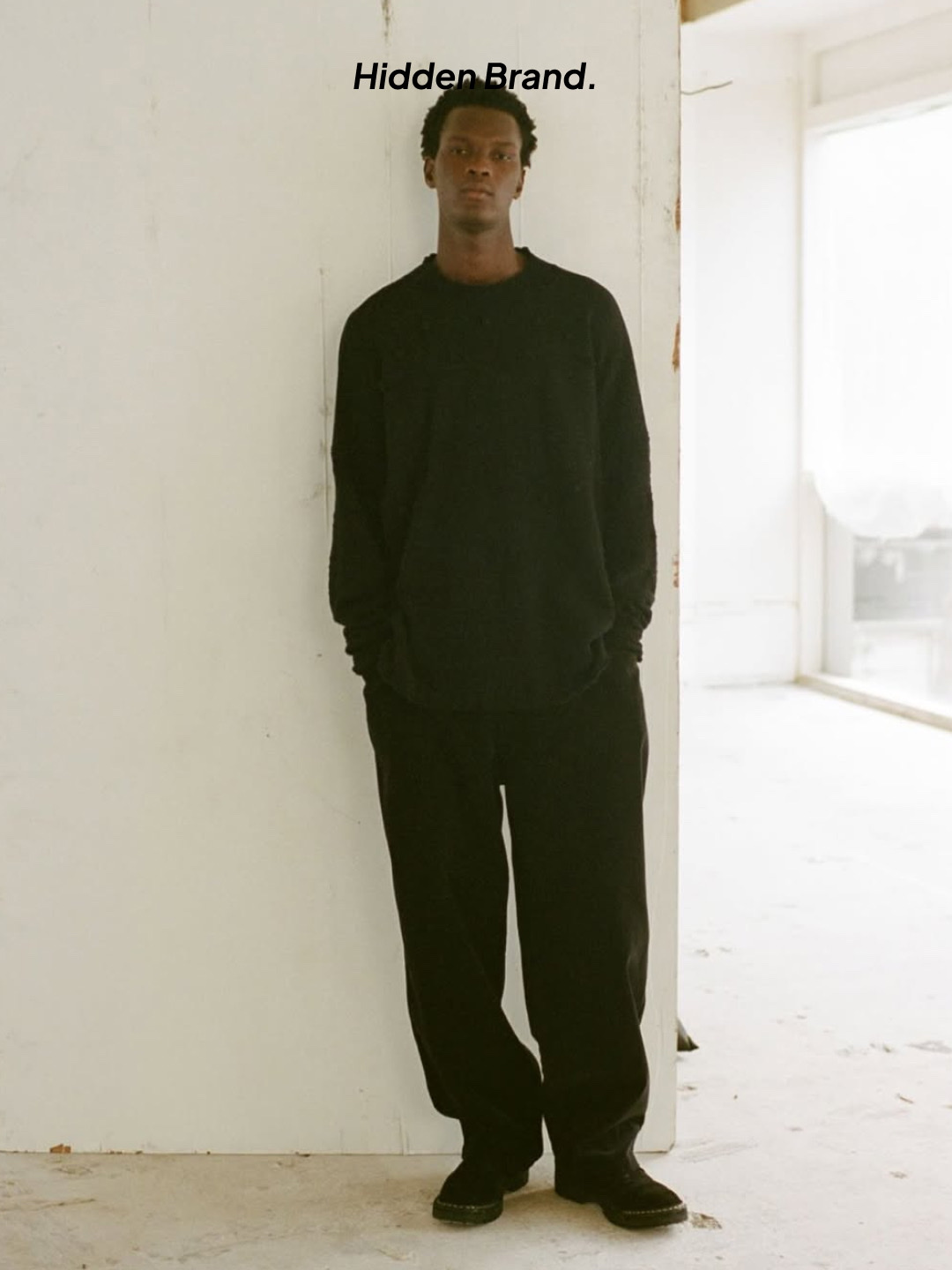 Comoli Corduroy Drawstring Pants Black - 26SS, Comoli Corduroy Comoli Shirt Black - 24AW 착용 스타일 - 6